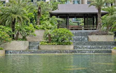 跌水實(shí)景圖