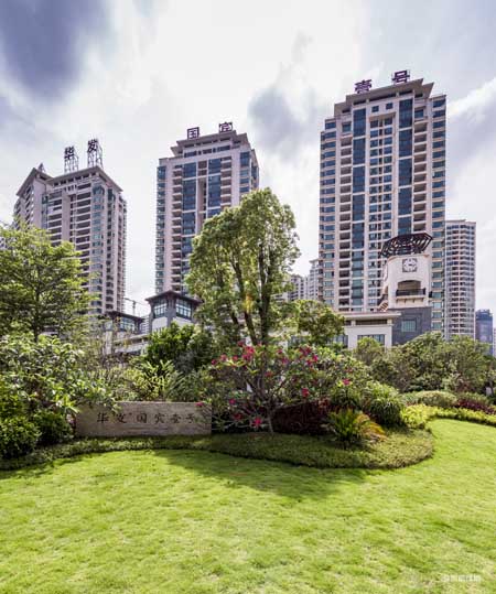 會(huì)所前綠地